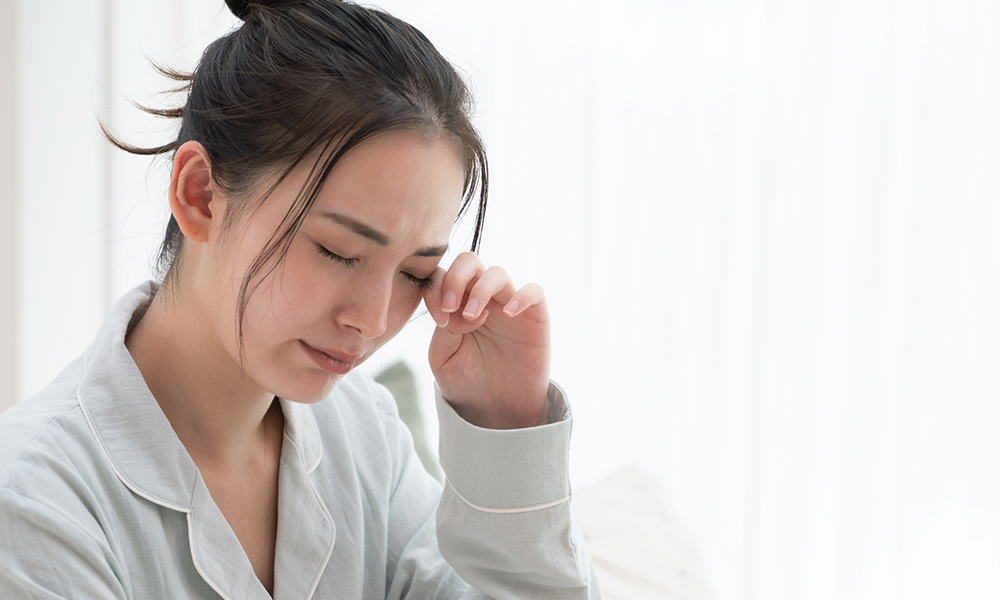 寝つきが悪い・何度も目が覚める